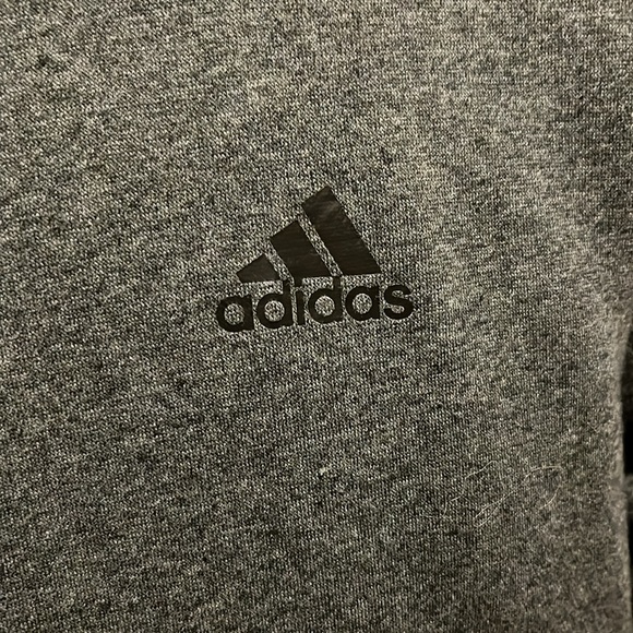 Adidas Men’s Essentials Fleece 3-Stripes Sweatshirt - Picture 8 of 10